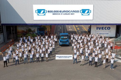 IVECO feiert den 600.000sten im Werk Brescia gebauten Eurocargo
