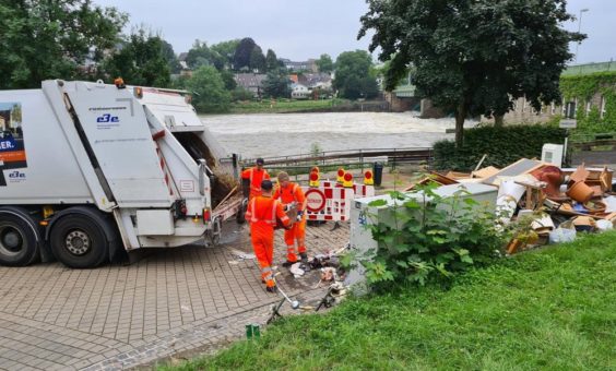 Großer Einsatz nach Hochwasser – EBE-Hilfe für Betroffene
