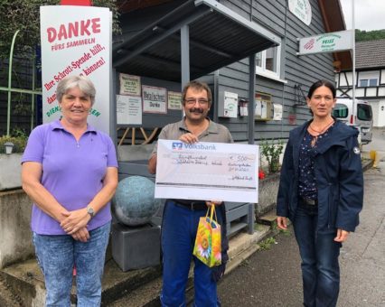 Recyclingaktionen für den guten Zweck