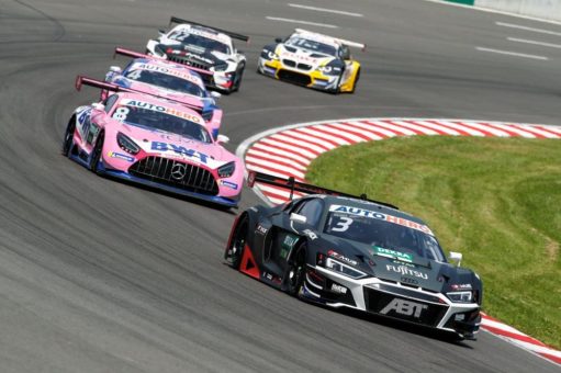 Zwei Podien und Tabellenführung für ABT in der DTM
