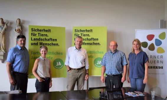 Medienkonferenz vom 19. August 2020 Berner Komitee JA zum Jagdgesetz