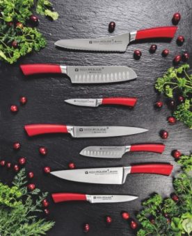 Blickfang in der Küche: Chroma Messer Deutschland präsentiert neue Serie Reeh Rouge