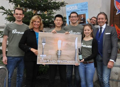 Start-up-Wettbewerb zur Gastgebermesse HOGA