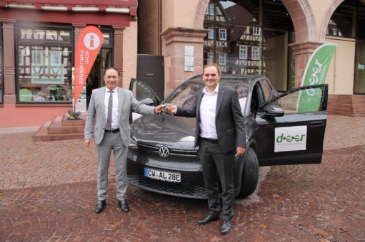 Ein wichtiger Fingerzeig der Stadt Calw – hin zu grüner Mobilität