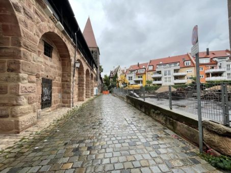 Bebauung Palmenhof beginnt