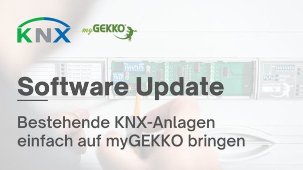 Bestehende KNX-Anlagen einfach auf myGEKKO bringen