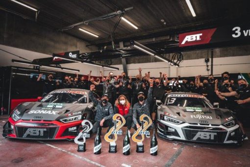 Team ABT Sportsline feiert Doppelsieg in Zolder