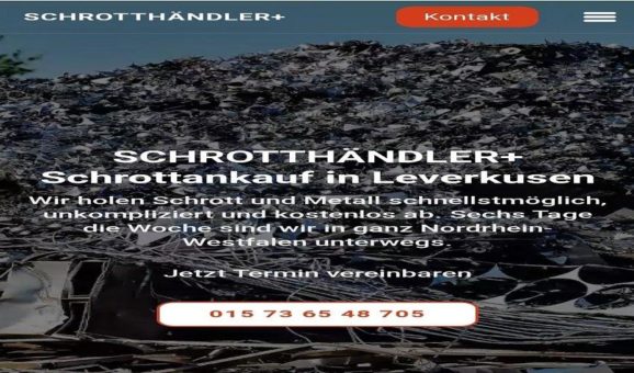 Wir kaufen Ihr Altmetall  in Leverkusen und Umgebung  zum fairen Preis an Top Service