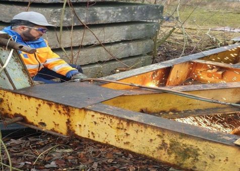 Umweltschutz aufgrund von Ressourcen-Schutz. Die Schrottabholung Dinslaken & Mischschrott Recycling