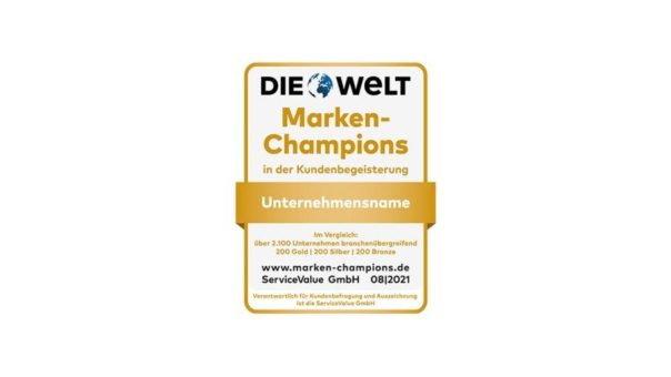 Laute(r) Lieblingsmarken: Deutschlands Marken-Champions 2021