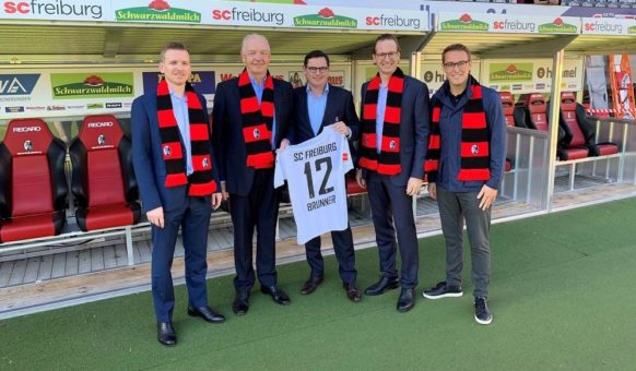 SC Freiburg und Brunner weiten Partnerschaft aus