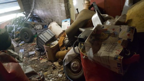 Schrottabholung in Iserlohn nach Termin Absprache mit dem Kunden