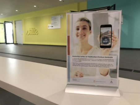 Schnell ins Netz im Klinikum Karlsruhe