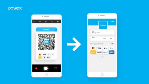 Payrexx lanciert mit QR Code Pay eine COVID-19 sichere Alternative zu den Zahlungsterminal
