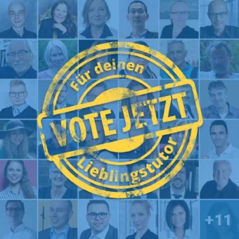 Online-Abstimmung: „Tutor des Jahres 2022“ gesucht!