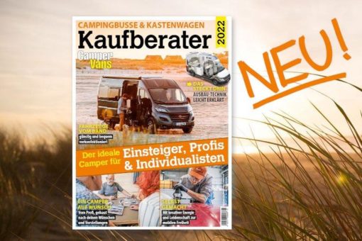 Neuer Kaufberater „CamperVans“: Entdecke Campingbusse und Kastenwagen!