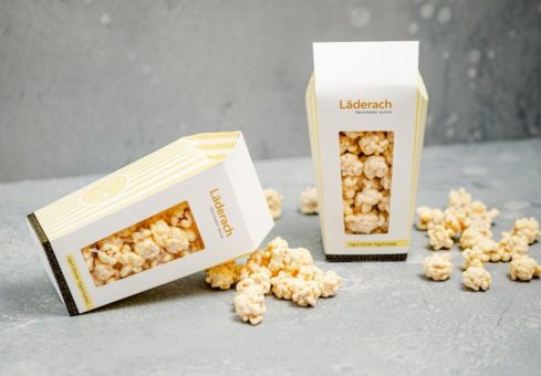 Sommer-Genuss von Läderach: Popcorn Jogurt-Zitrone als erfrischende Limited Edition