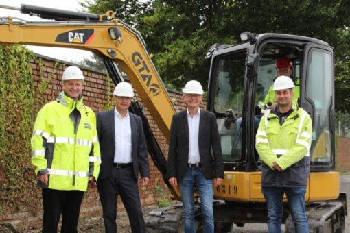 Startschuss für nachhaltige Zukunft: Baubeginn der Wärmeversorgung für die „Alanbrooke-Kaserne“