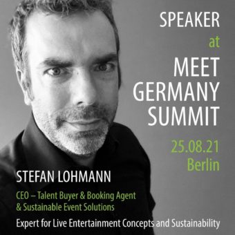 Stefan Lohmann als Speaker beim Meet Germany Summit bestätigt „So macht das Klimaretten richtig Spaß“