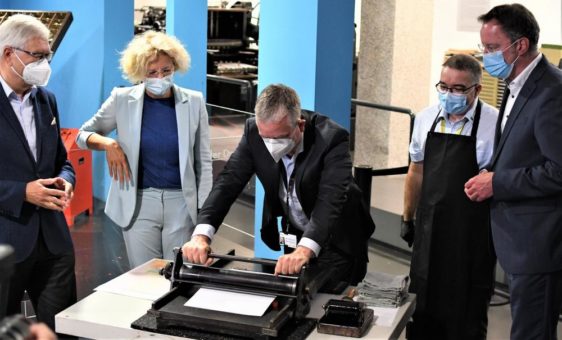 Mainzer Stadtwerke unterstützen Internationale Gutenberg-Gesellschaft in Mainz