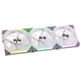 Neu bei Caseking: Lian Li UNI FAN SL120 PWM-Lüfter mit einzigartigem Daisy-Chain-System und digital adressierbarer RGB-Beleuchtung!