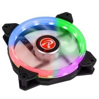 JETZT bei Caseking – Farbenpracht pur: Die neue Raijintek IRIS 12 LED-Lüfter-Serie