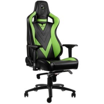 Exklusiv bei Caseking: Die GeForce GTX Special-Edition des noblechairs EPIC Gaming-Stuhls in einzigartigem Marken-Design
