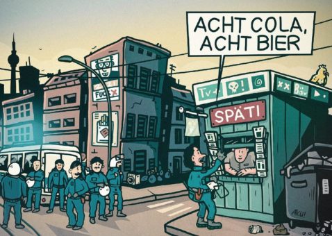 Acht Cola, acht Bier! – A.C.A.B.