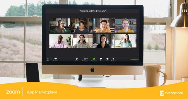 EventMobi jetzt im Zoom App Marketplace verfügbar: Neue Integration ermöglicht interaktive Online-Events