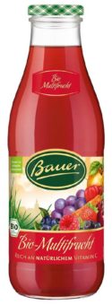 Bauer Fruchtsaft erweitert sein Bio-Saft-Sortiment