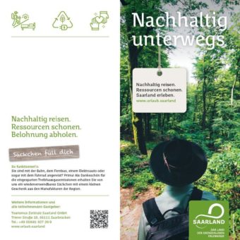 Das Saarland belohnt die klimafreundliche Anreise