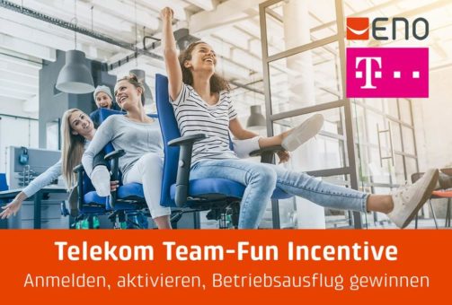 Incentive: Team-Fun für Telekom Aktivierer bei