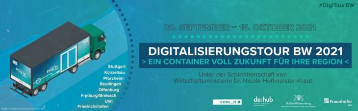 Digitalisierung erlebbar machen:  Mobiles Plug-In Labor macht Station im Digital Hub Nordschwarzwald