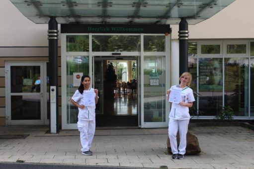 Qualifizierte Wundexpertinnen ICW in der Asklepios Neurologischen Klinik Falkenstein