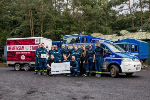 Auch Helfer brauchen Hilfe – STEMA Metalleichtbau GmbH unterstützt Förderverein des THW Ahrweiler