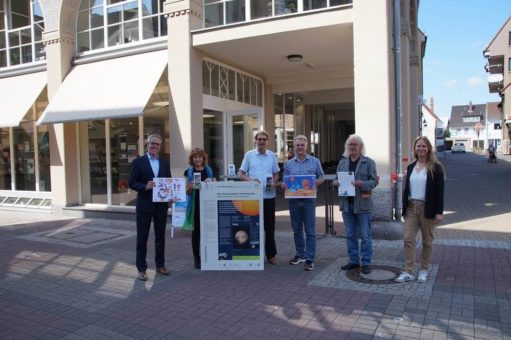 Einweihung des neugestalteten Planetenwegs in Heppenheim als Geopark-Pfad