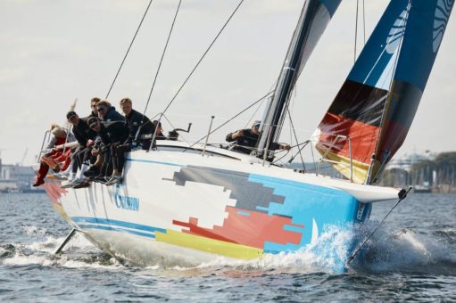 Erste Etappe des Nord Stream Race in Kiel gestartet