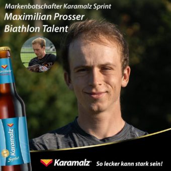 Weiterer Markenbotschafter für Karamalz Sprint