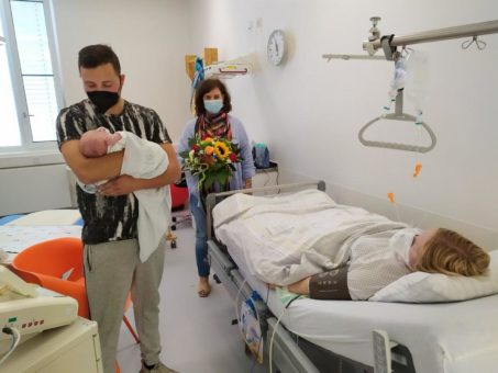 Erste Geburt im neuen Sana Klinikum Landkreis Biberach