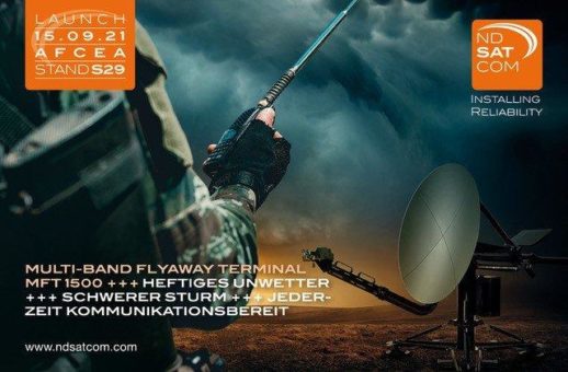 ND SATCOM Produkteinführung auf der AFCEA in Bonn