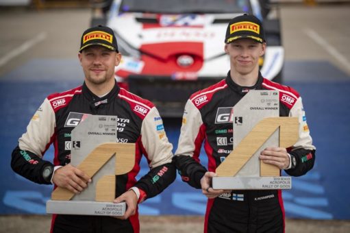 Kalle Rovanperä holt weiteren Sieg für Toyota Gazoo Racing