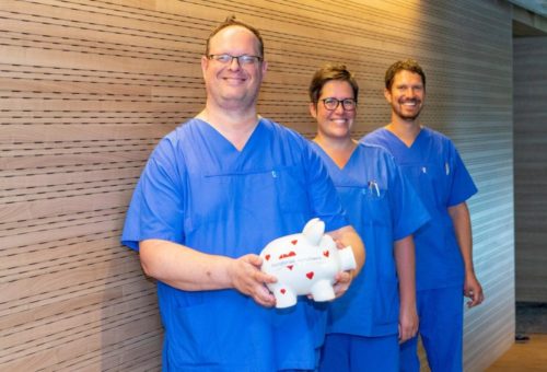 Klinikmitarbeiter spenden für Flutopfer
