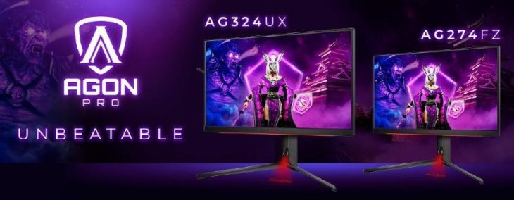 Alles für ein legendäres Gameplay: AGON PRO eSports-Monitore mit HDR, HDMI 2.1 und 1 ms GtG