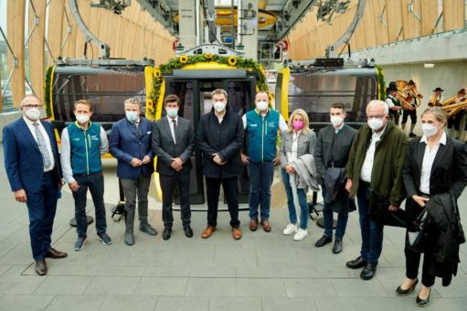 Nebelhorn: Höchste Bergbahn im Allgäu wurde offiziell eröffnet