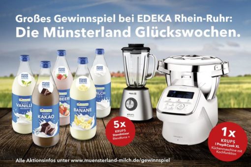 Die Münsterland Glückswochen starten bei EDEKA Rhein-Ruhr