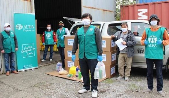 ADRA Kirgisistan hilft benachteiligten Menschen im Kampf gegen COVID-19