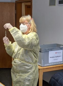 Erfolgreiche Impfaktion im Seniorenheim Haus Wittelsbach