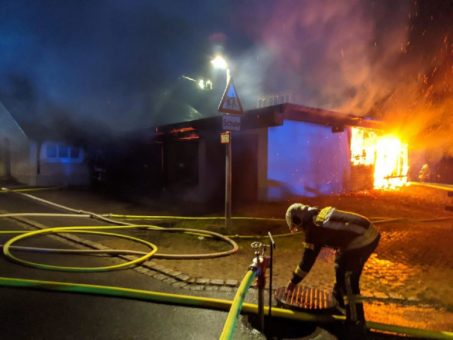 Adventisten: Brand verwüstet Nebengebäude des Josia-Zentrums in Isny
