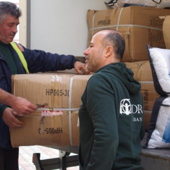 ADRA Albanien leistet Nothilfe nach dem Erdbeben