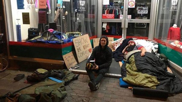 Australien: Obdachlos für einen guten Zweck
